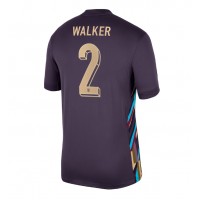 Camisa de time de futebol Inglaterra Kyle Walker #2 Replicas 2º Equipamento Europeu 2024 Manga Curta